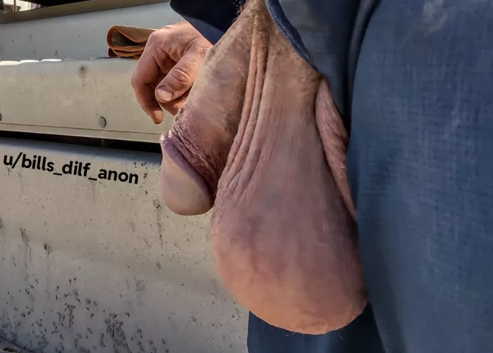 Just letting it all hang out onsite.