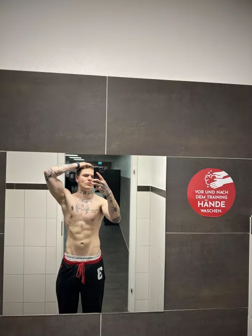 just smashed the gym