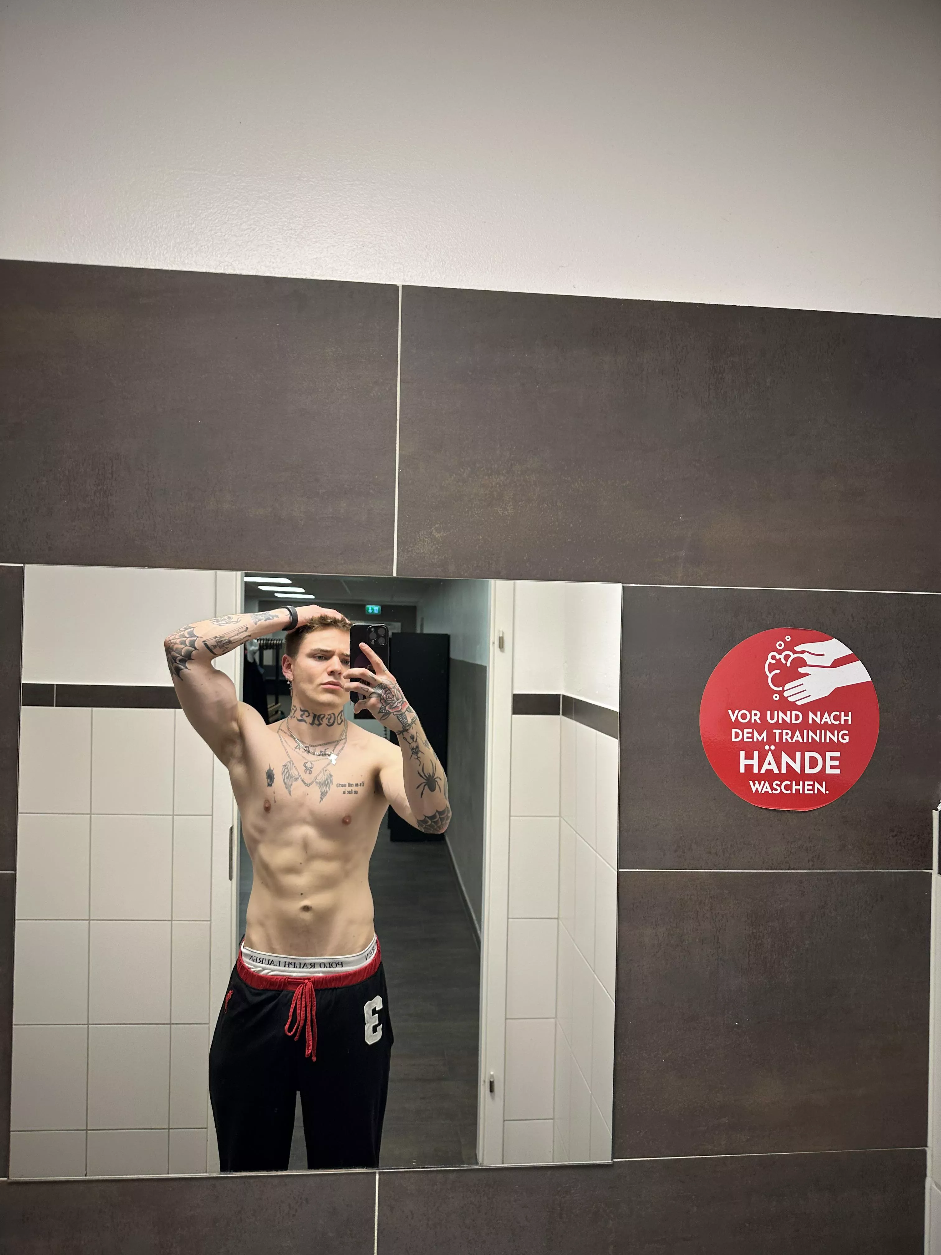 just smashed the gym