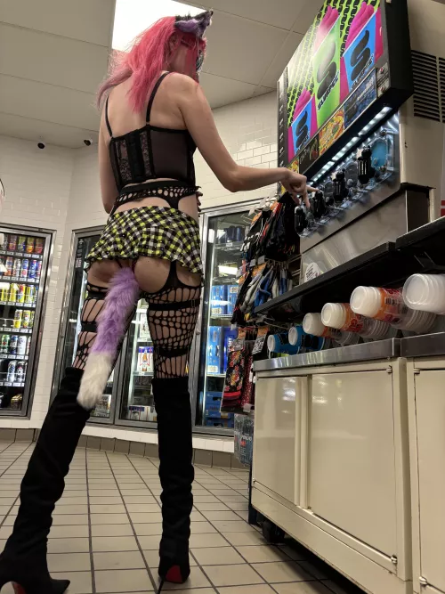 Just trying to cool off cause, well, hot! 