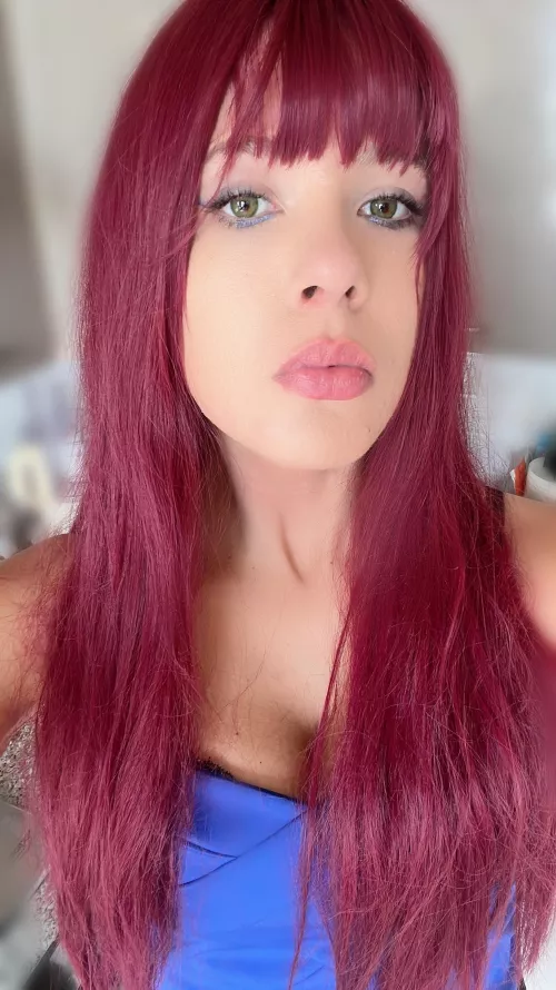 Kneel and recognize true power. With every command, I shape your desires and bend your will. My red hair is a warning—intense, untamed, and commanding absolute submission. Devotion isn’t requested; it's demanded. Serve me completely, and you might f