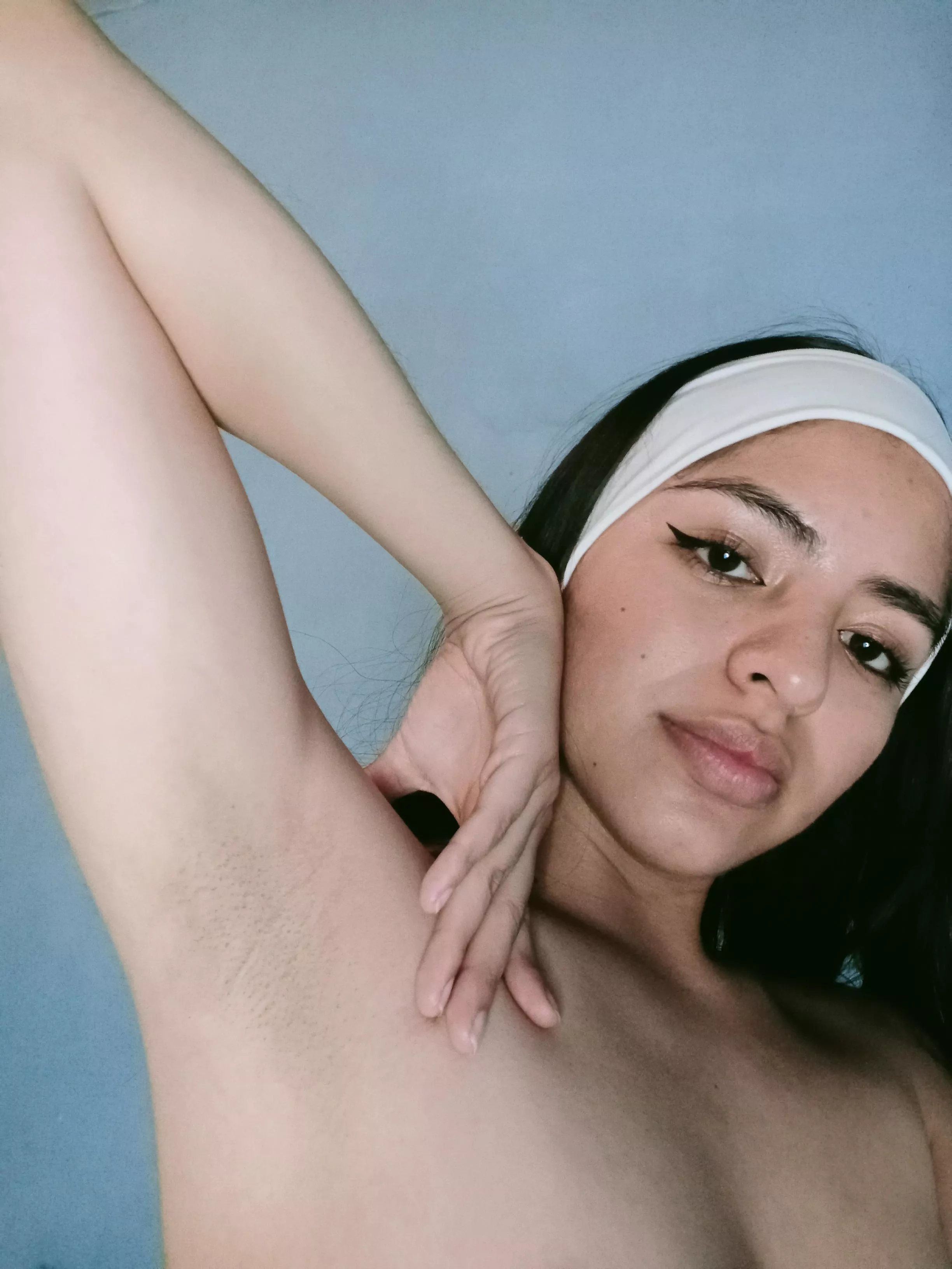 Lick, sniff, kiss. You choose the order.