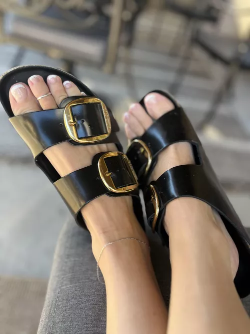 Love showing off my French tips.