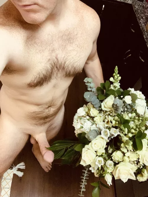 May have over did it when making the bouquet 