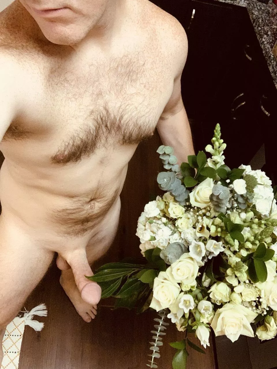 May have over did it when making the bouquet 