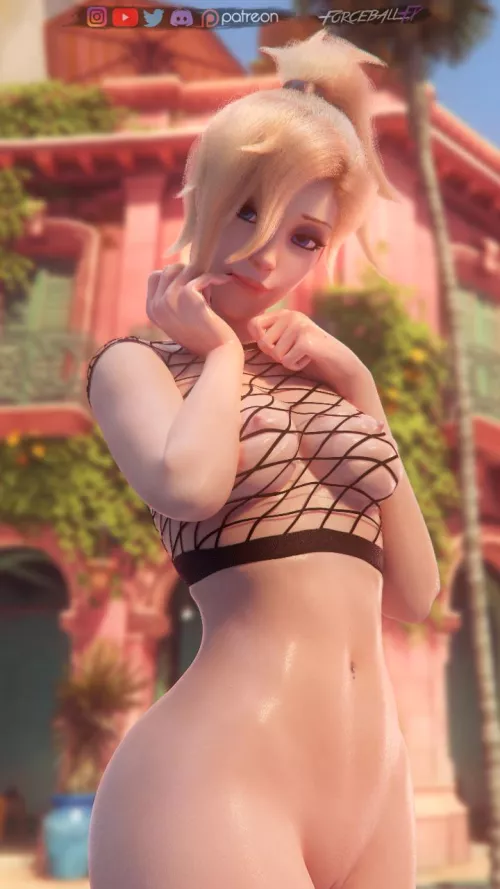Mercy looking really cute (ForceballFX)