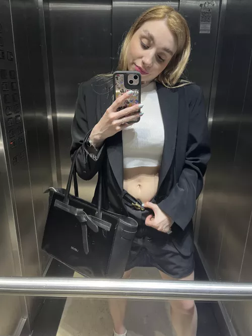 my belly button after a long day of work!