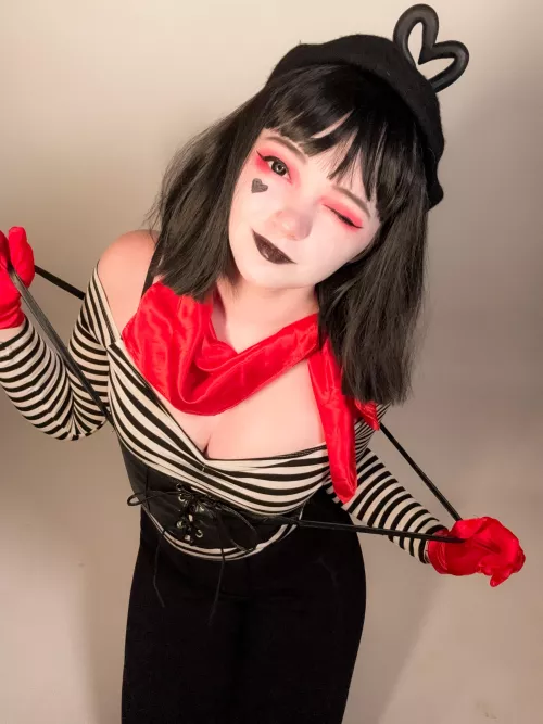 My Mime and Dash cosplay