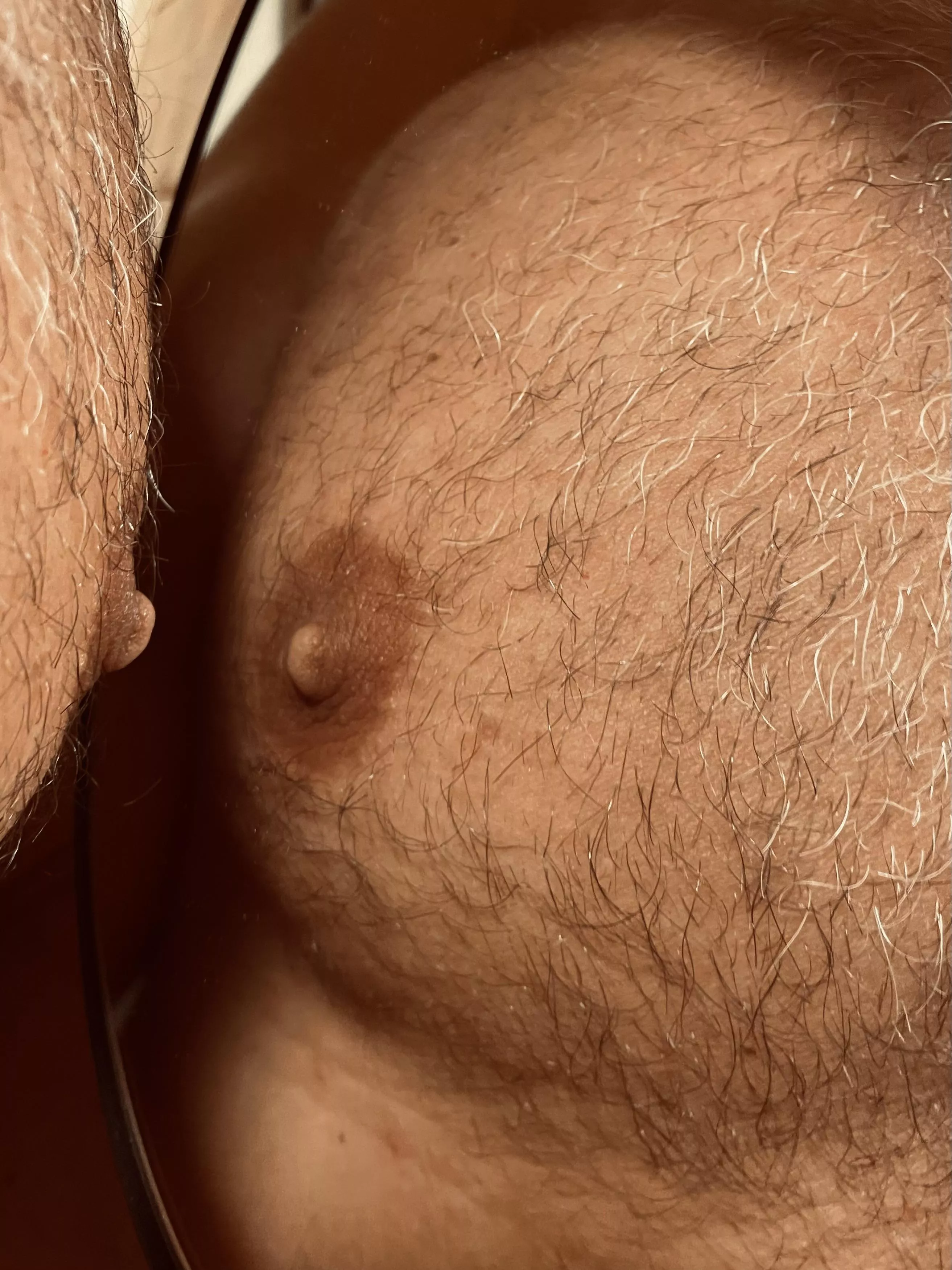 My nipple making selfie 😜 HotGymAddict