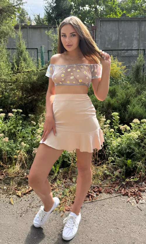 My teen dream is to walk down the street completely naked, I hope I can make it happen when I decide to.