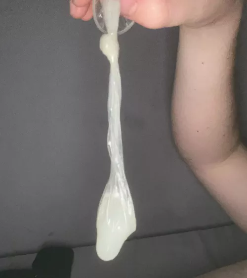 My used condom from last night. What should I do with it now??