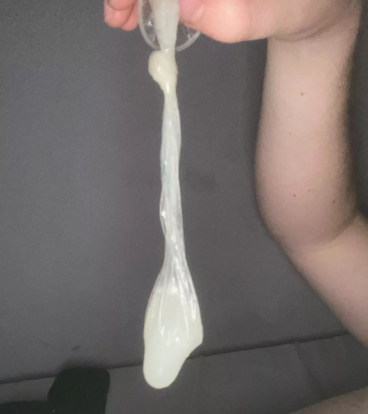 My used condom from last night. What should I do with it now??