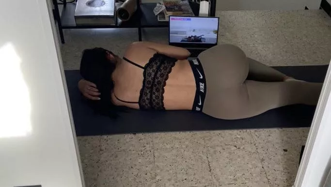 My Wife butt in training outfit 😇