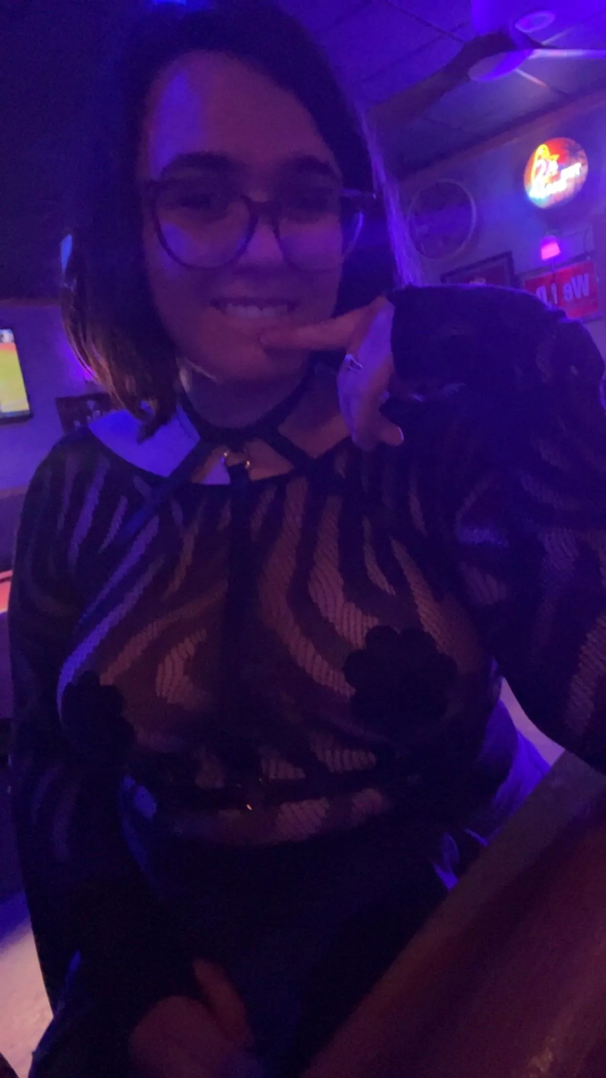 New outfit, too bad they made me wear pasties 😈