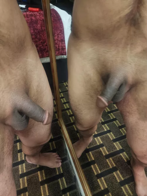 New shaver, and messed up my trim, so this is my first time completely shaved, what yall think