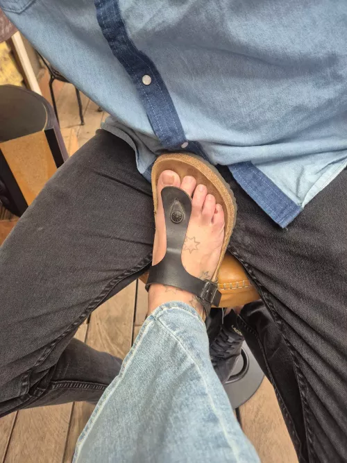 [OC] Is this an appropriate foot rest?