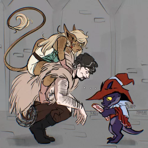 One pound of bacon will earn you the friendship of any kobold