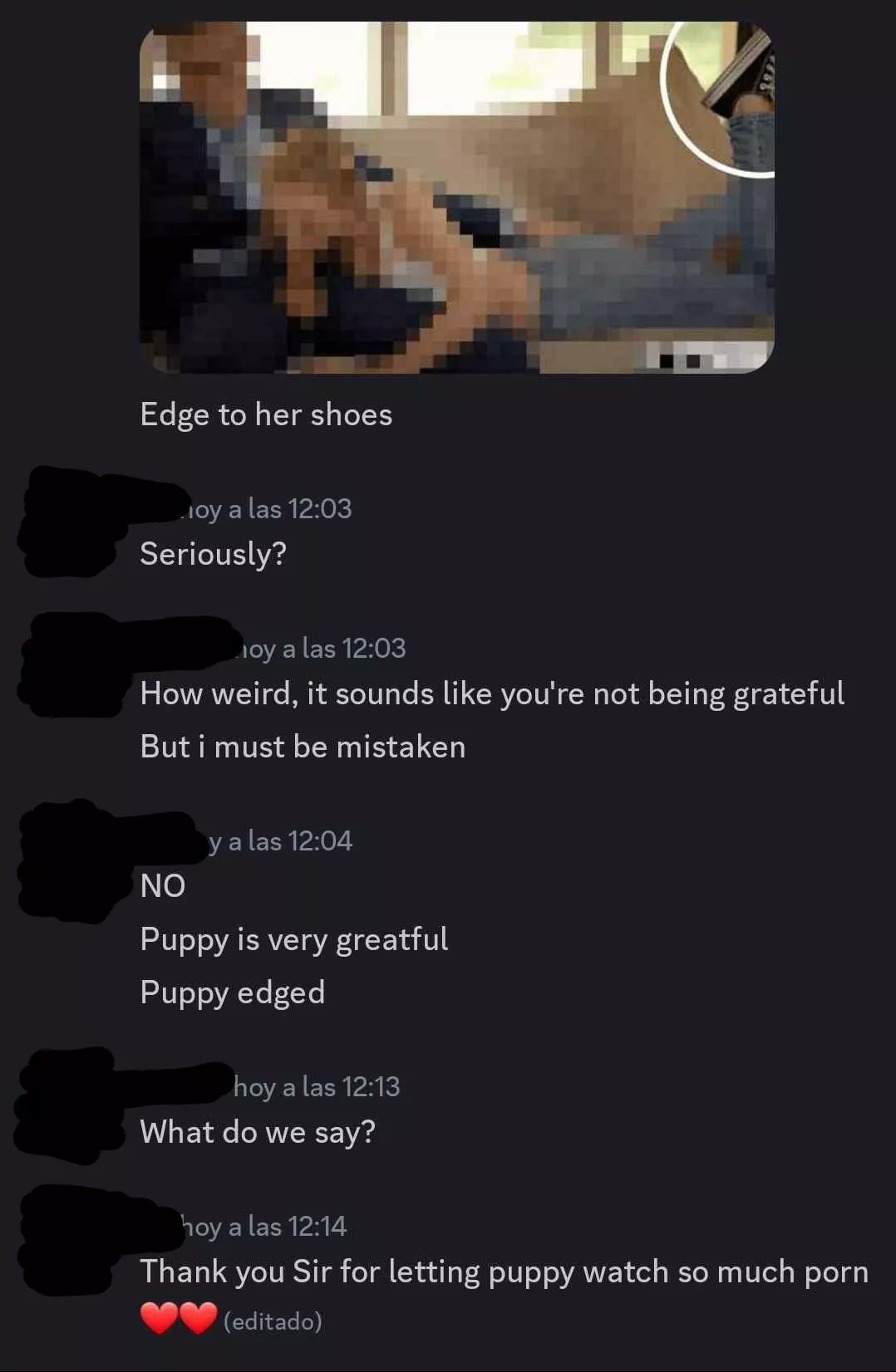 Puppy is allowed to watch porn again! So muchh😍