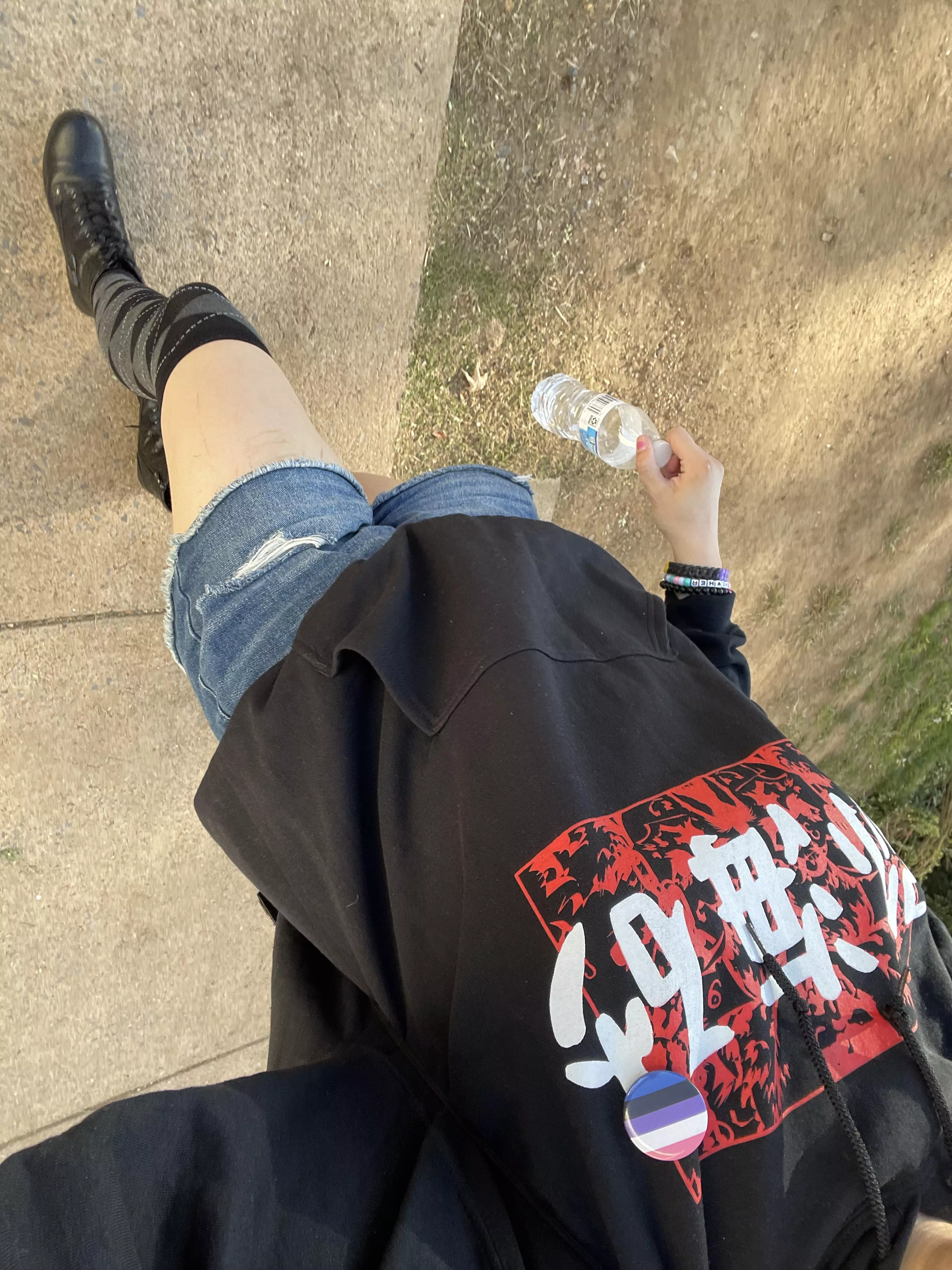 Puppy treated themselves and got new clothes! >w<