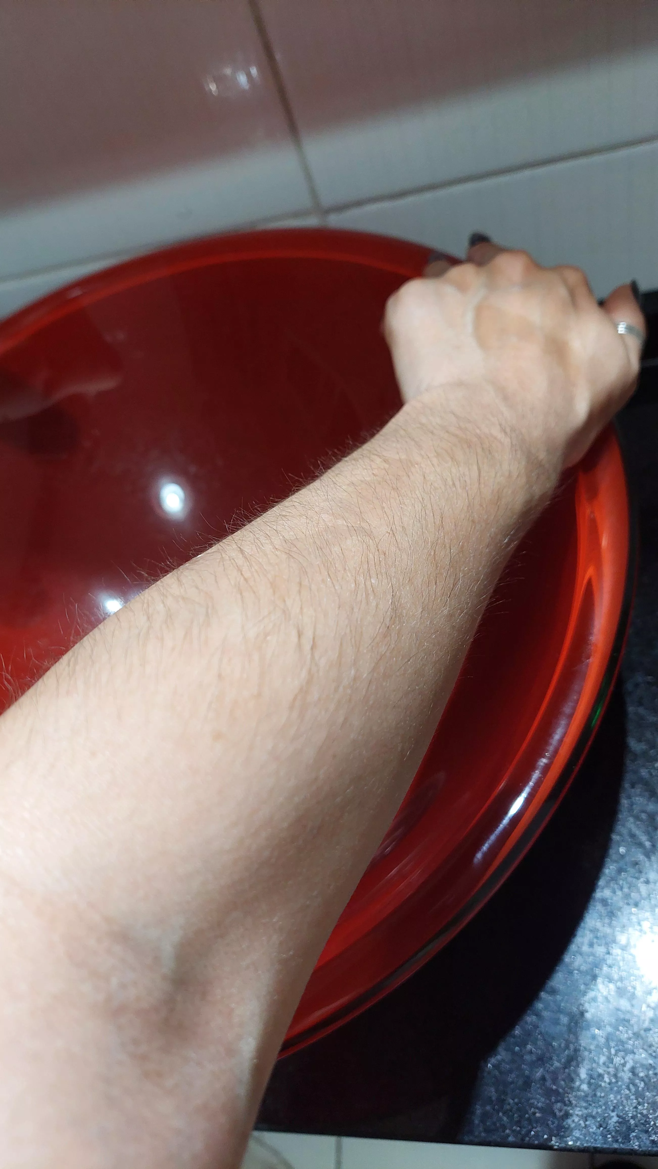 Put some oil on my hairy [arms] and show me your love