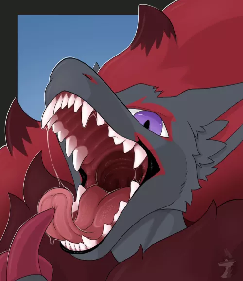 Put your dick…. HERE! (Arkailart)