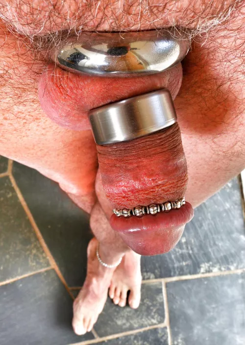 Ringed Cock + Feet 🙂 What’s your fetish? 😛