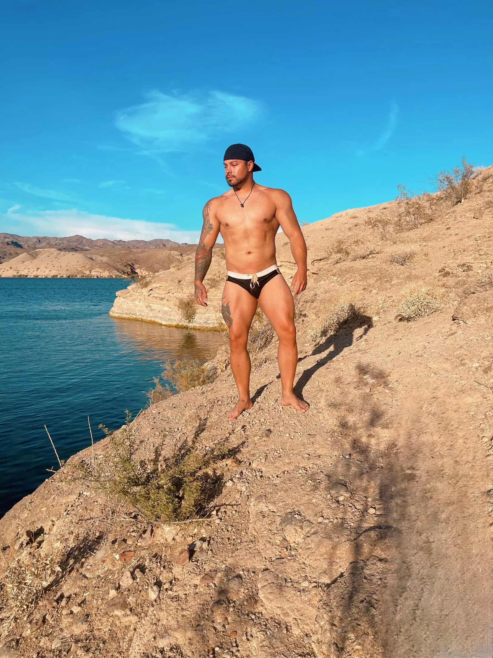 Rockin the speedo 😎