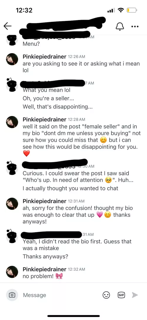 selective reading at its finest 🤌