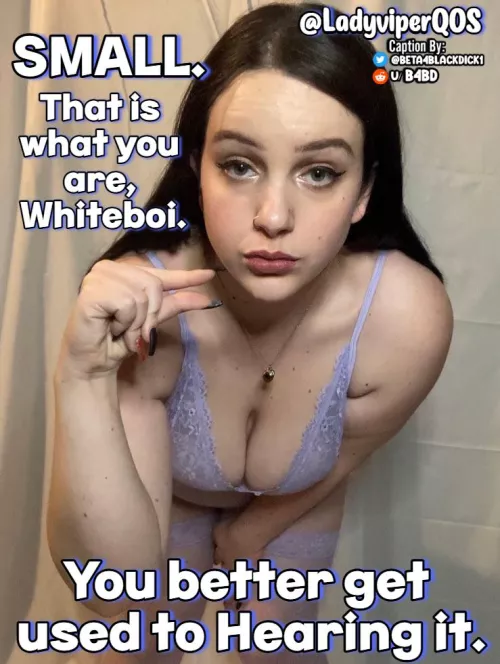 Small. Get used to hearing it.
