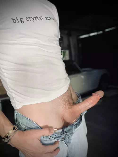 So, I usually post pictures of me and briefs, but I got some requests for more dick so here you go.