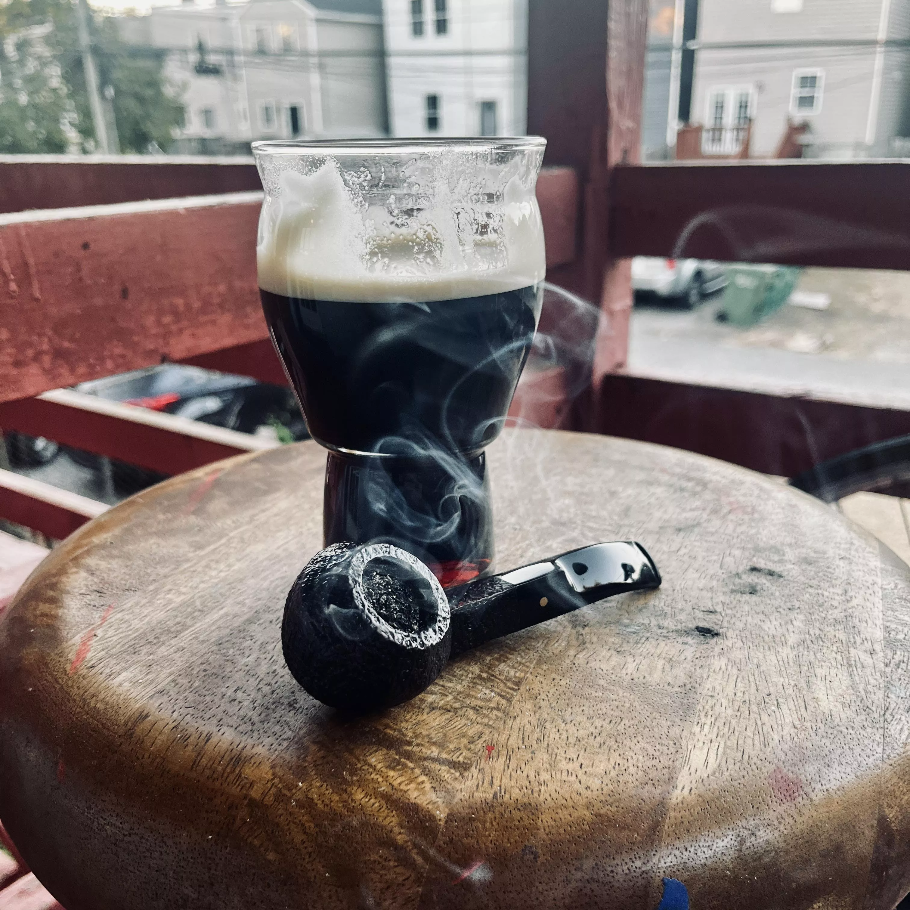 Some Peterson nightcap and an N.A. Guinness to end the day. This jar has at least two years of age on it and it’s tasting very good.