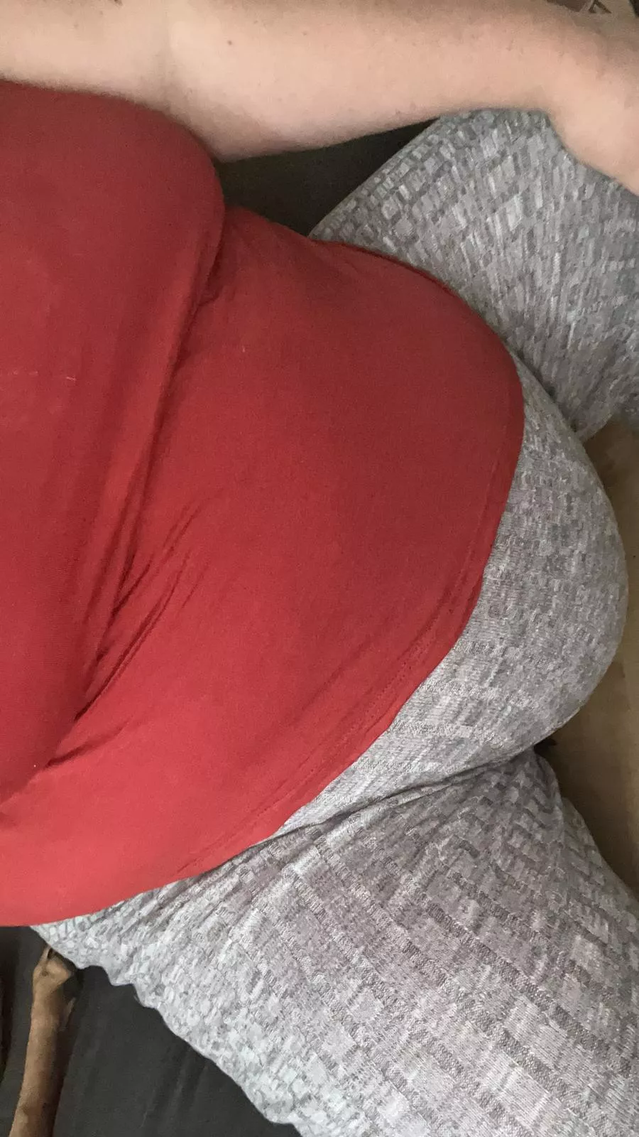 Such a piggy , look what a belly I’ve made 