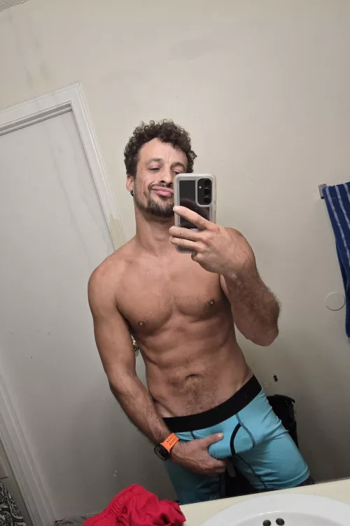 Tha post workout pump.