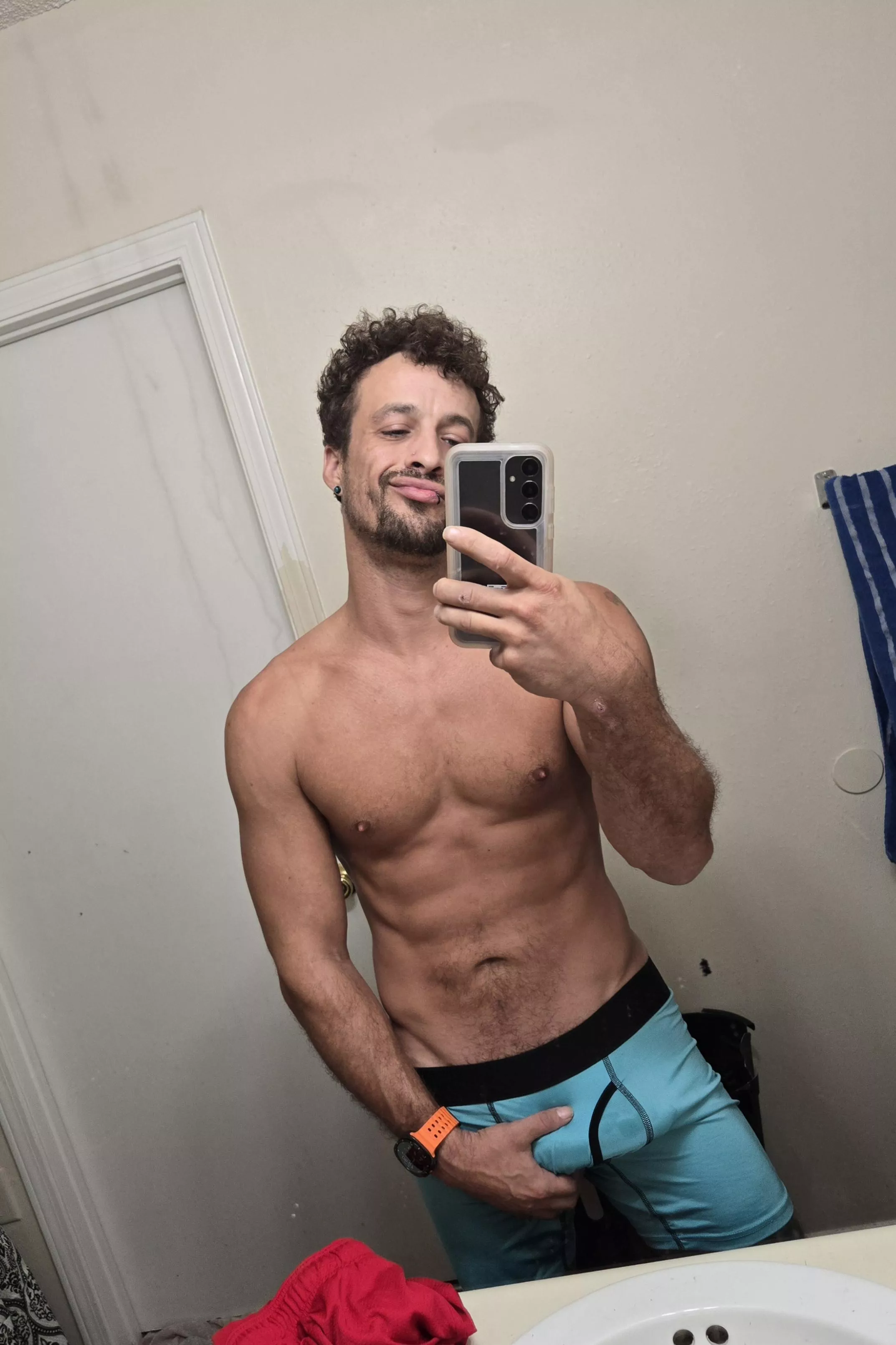 Tha post workout pump.