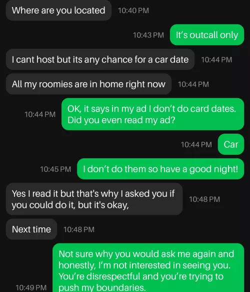 That’s why I asked you if you could do it. Even though I saw you don’t offer them 