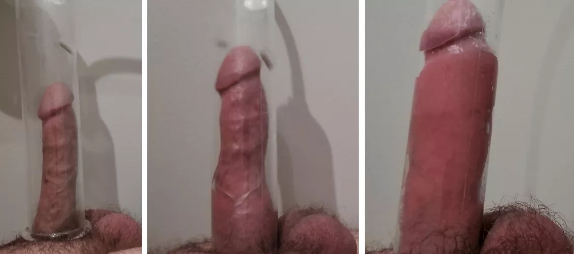 The bigger I pump the better it feels