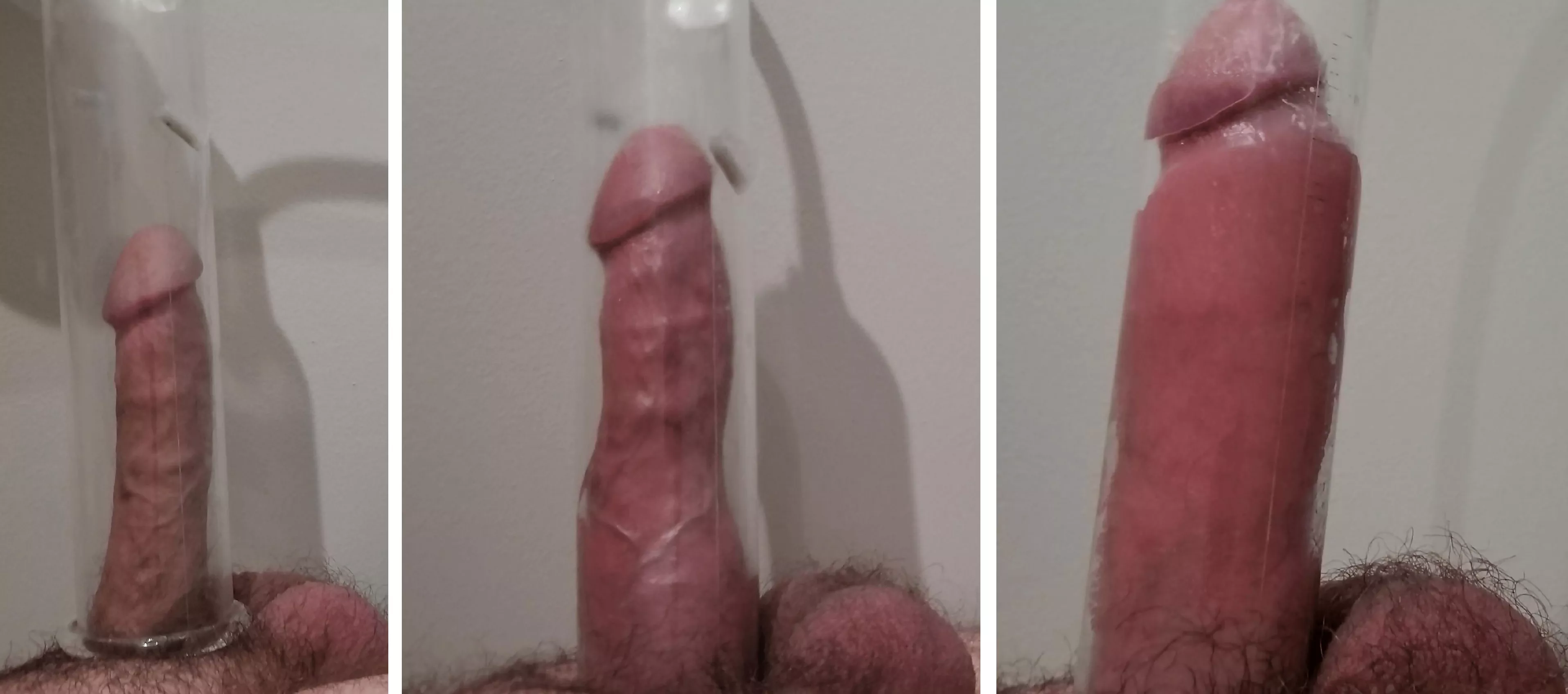 The bigger I pump the better it feels