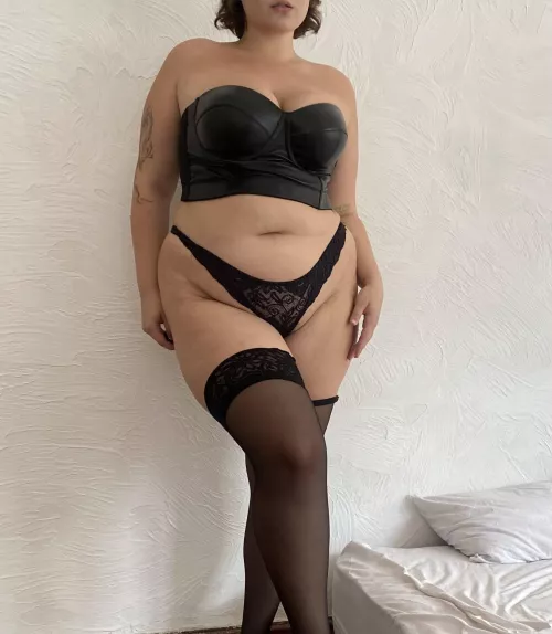 The stockings are tight around my legs like my ass, these thongs