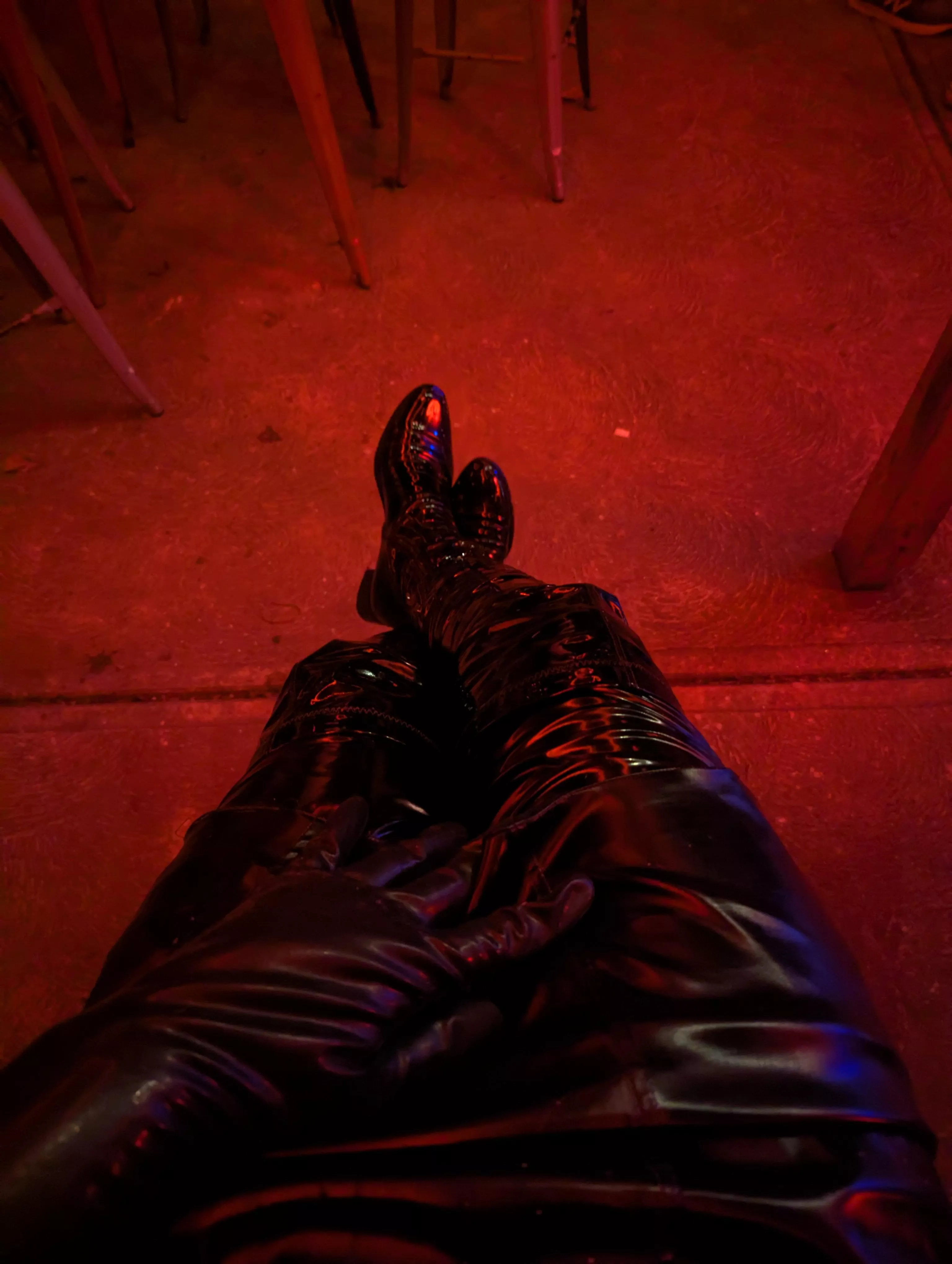 Throwback to one of My first pairs of thigh highs. I've learned so much about style in the past year, but these are still sexy.