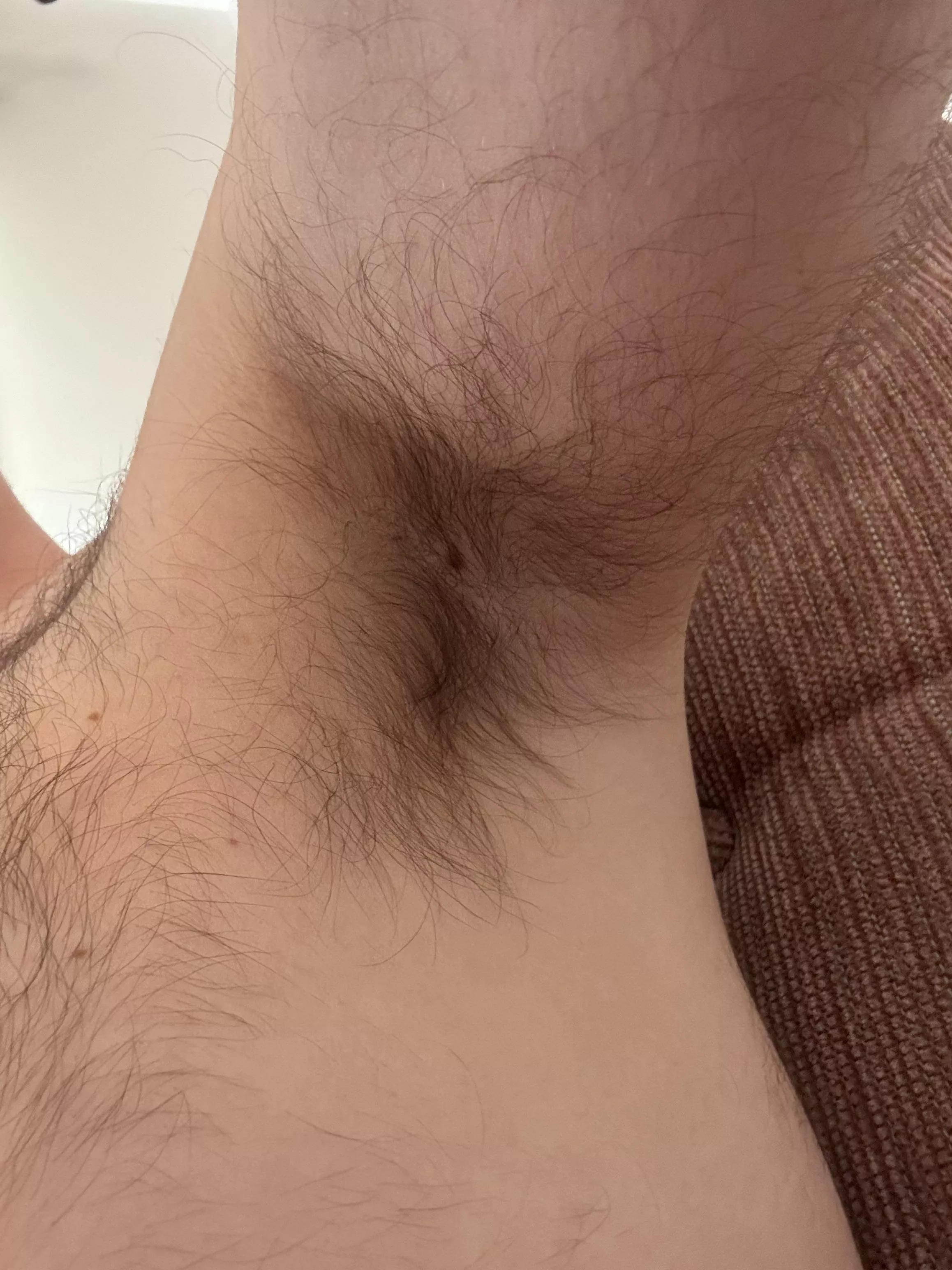 Unwashed morning pit