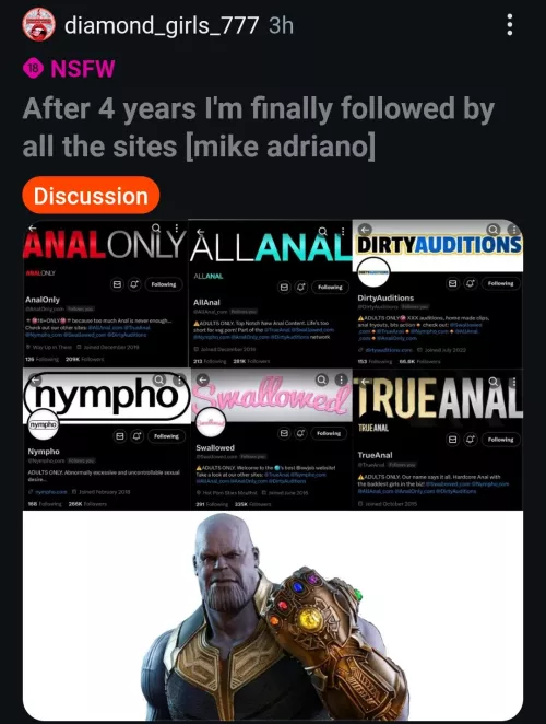 What are guys at the finq sub on ?