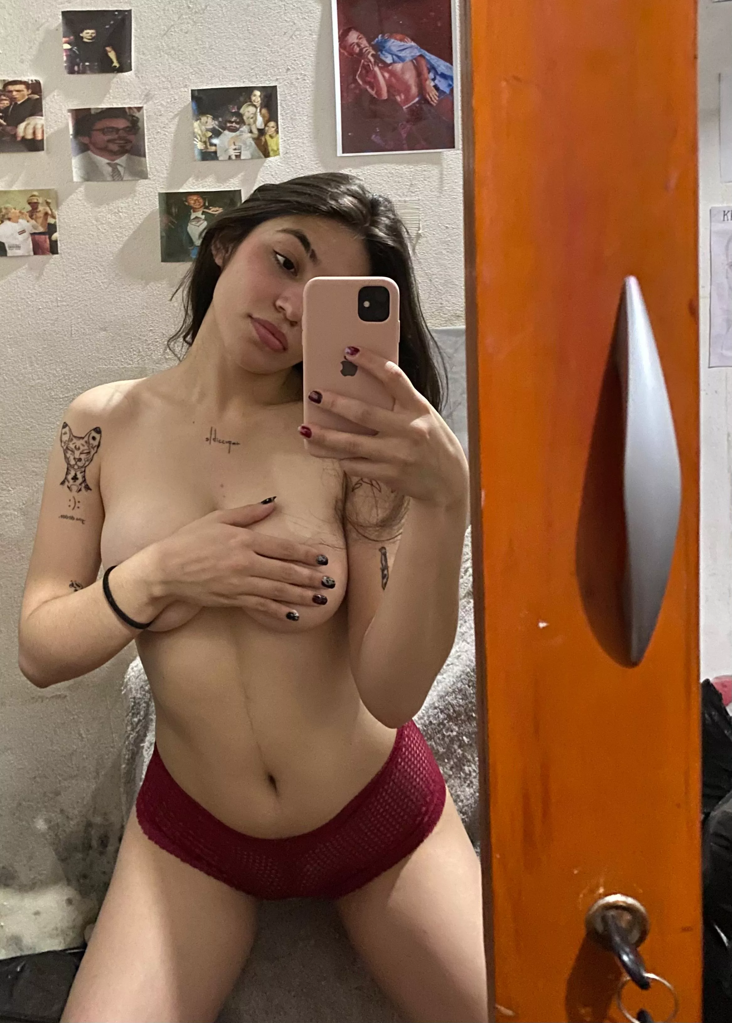 What's the first thing you think when you see my tits?