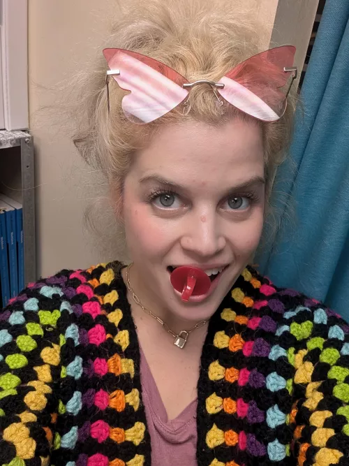 When work has ring pops, I have no shame. Are you ever able to embrace your little side in small ways? Or does work sometimes bring out your caregiver instincts? How do you balance?