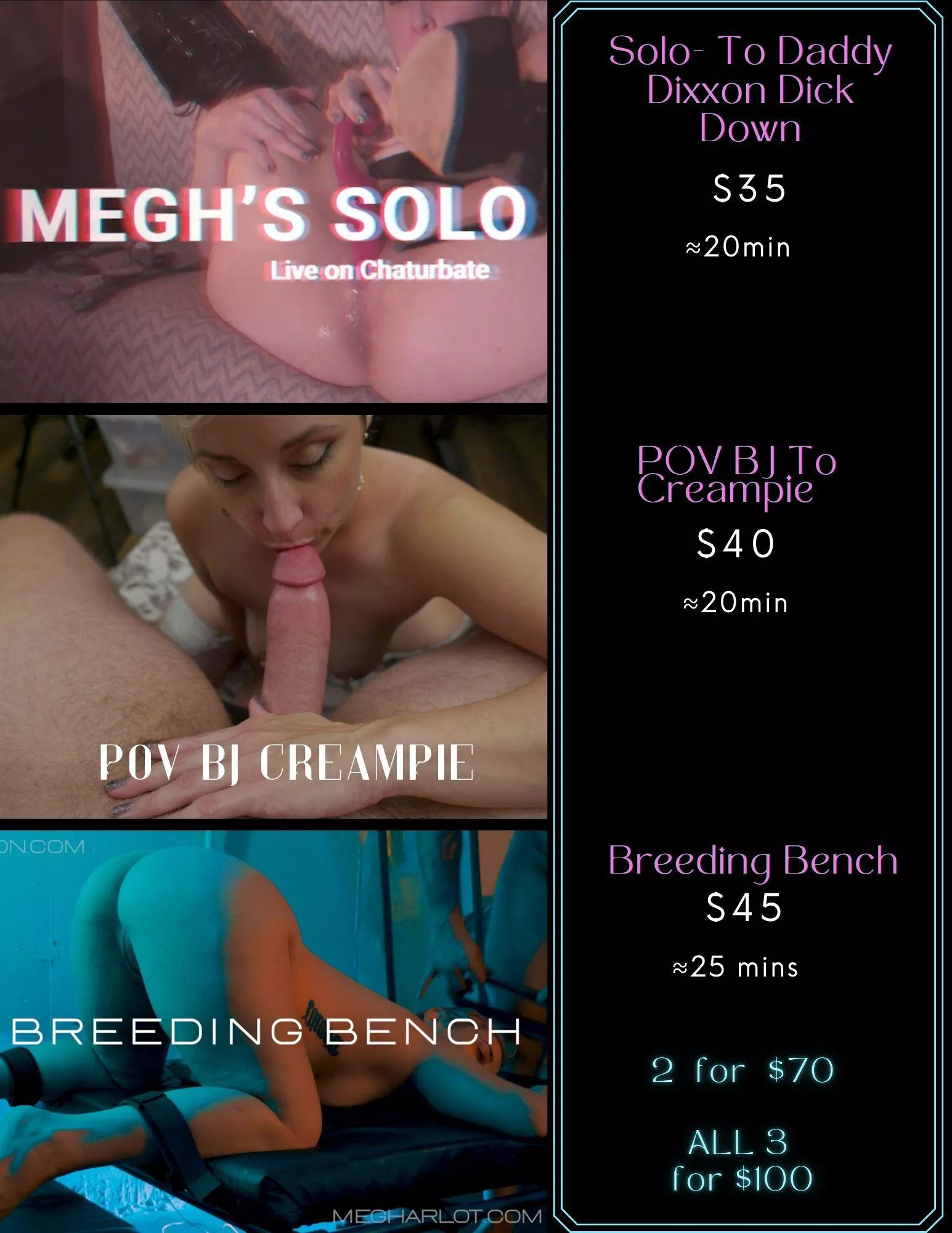 Why choose 1 when you could have all 3? 😈