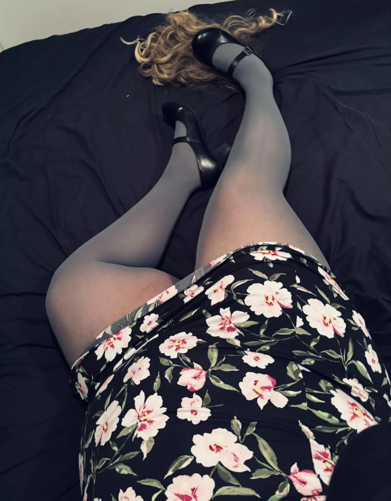 Wife’s stockings fit well