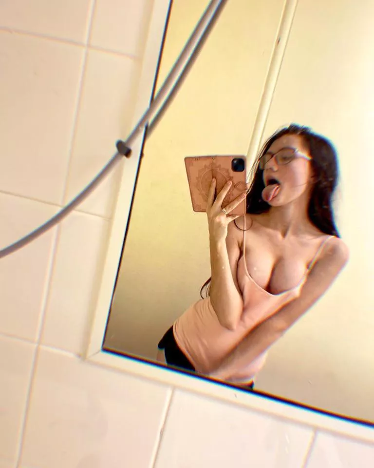 Will you Cum on my 18yo tits?