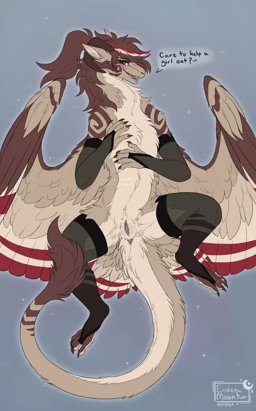 Would you help a girl out? (endermoonfur) [F]