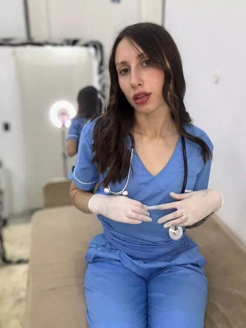 Would you let me touch you with these gloves?