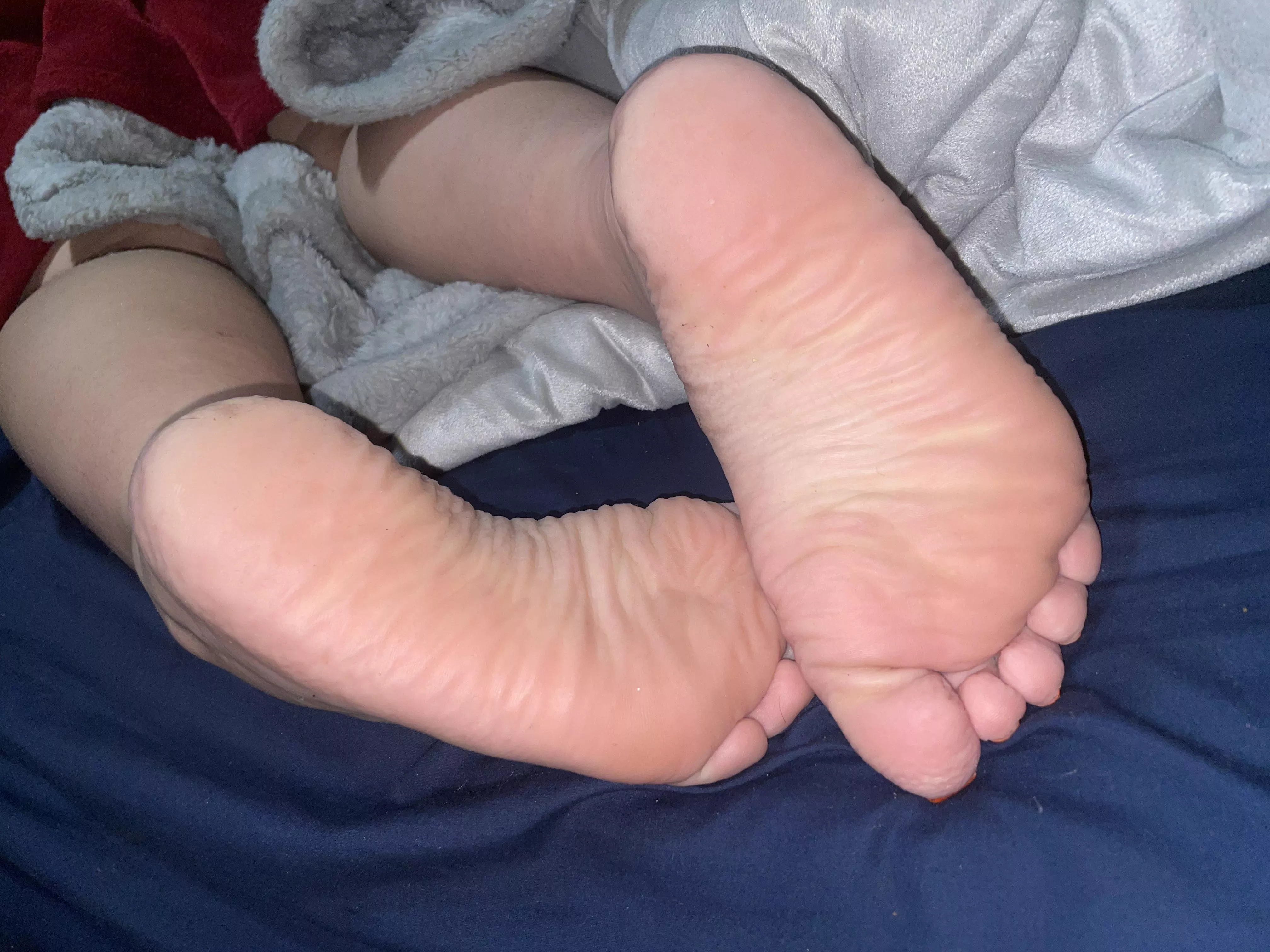 Wrinkly soles 