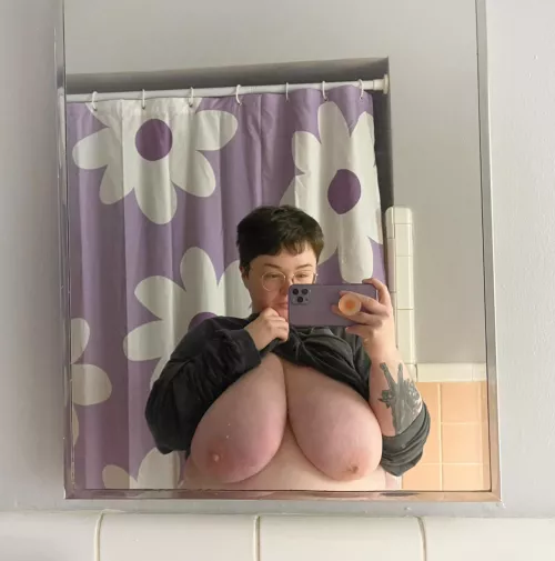 you ever fuck t boy tits this big?